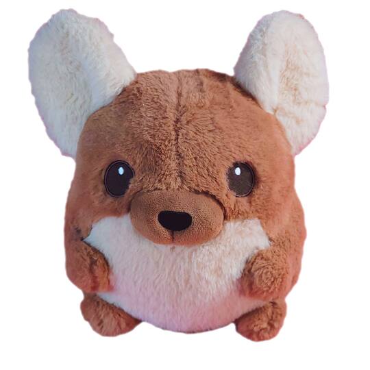 Borbs 8" x 6" Bread Chinchilla Plush